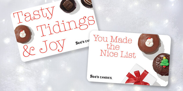 Make the Holidays Sweeter With See's Gift Card Ideas.